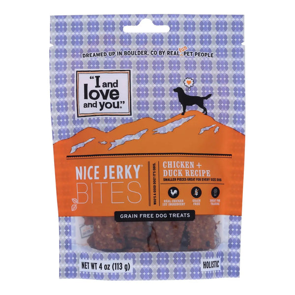 I Love You & You - 100% Organic Chicken/Duck Jerky Bites