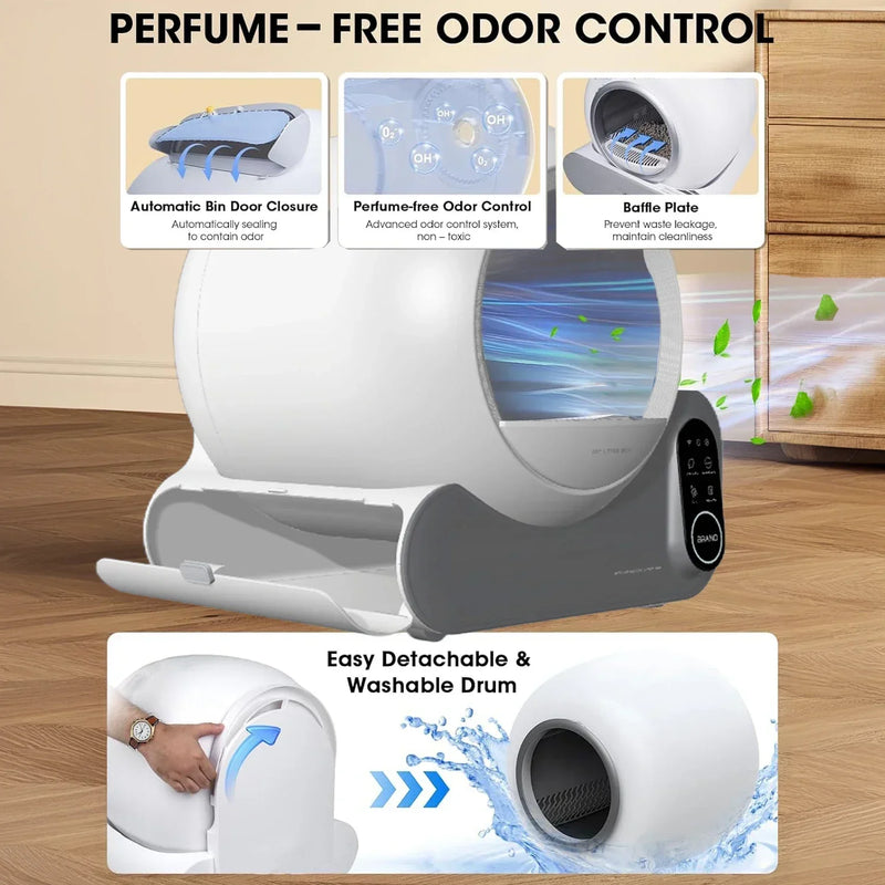 Self Cleaning Litter Box