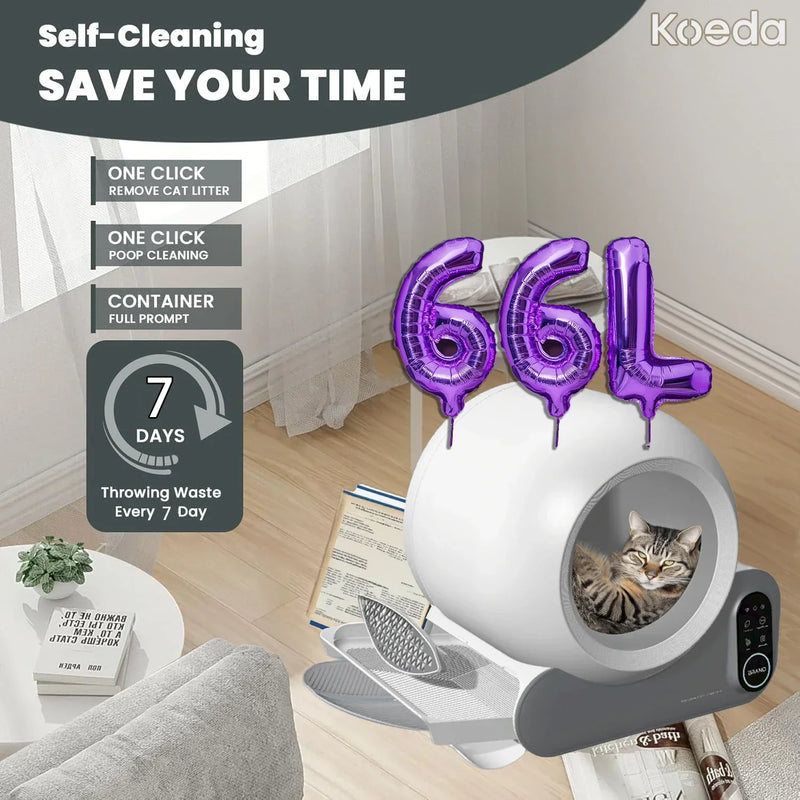 Self Cleaning Litter Box